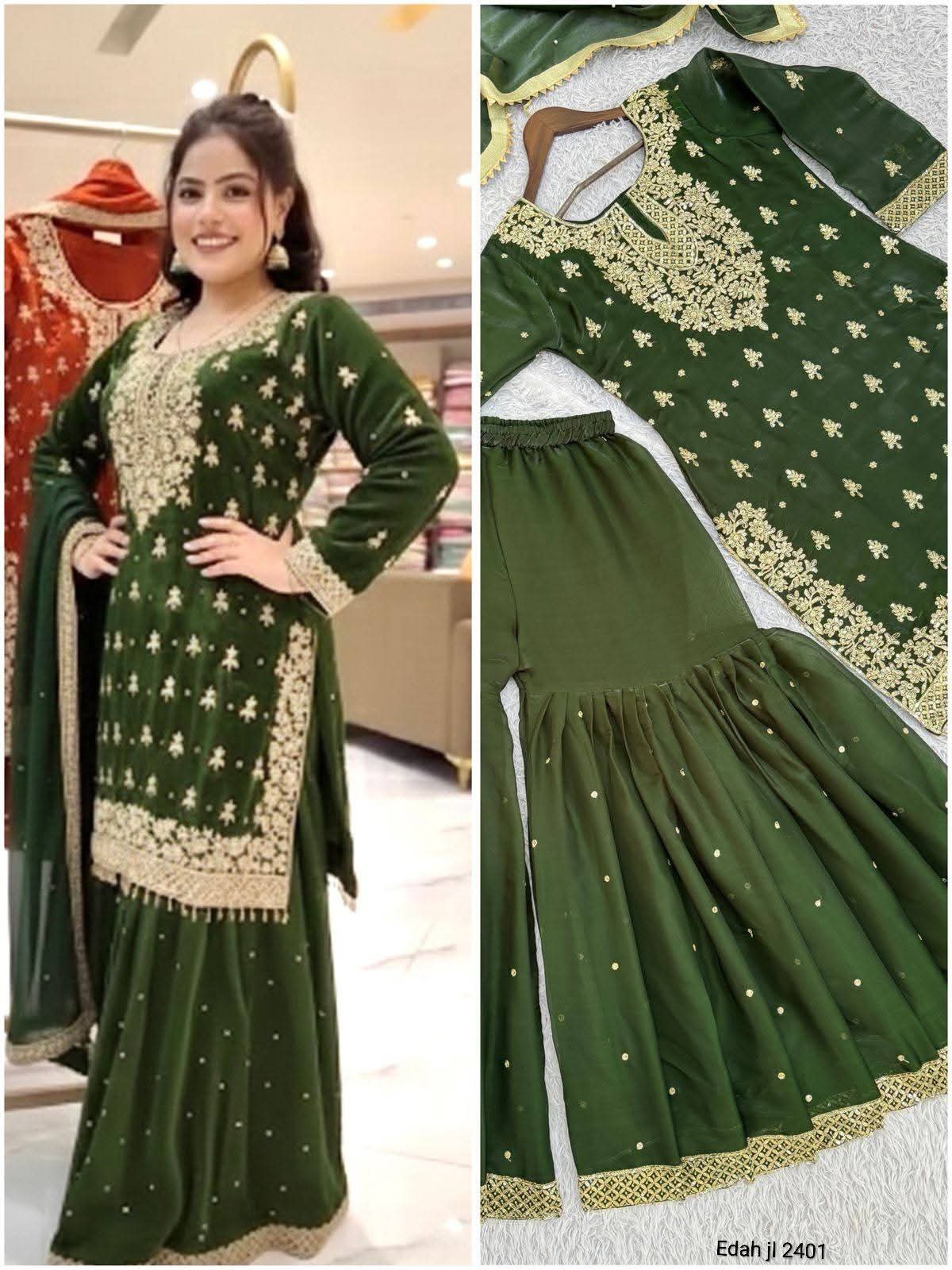 Divya Sharara Suit