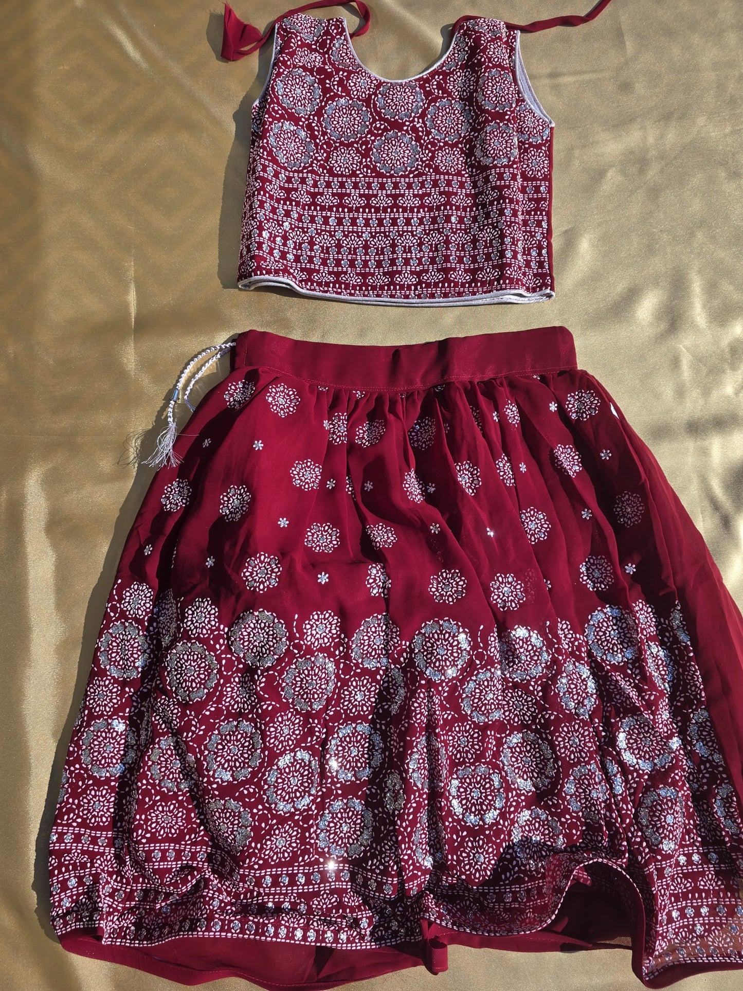 Dim Gray Kids crop top 03