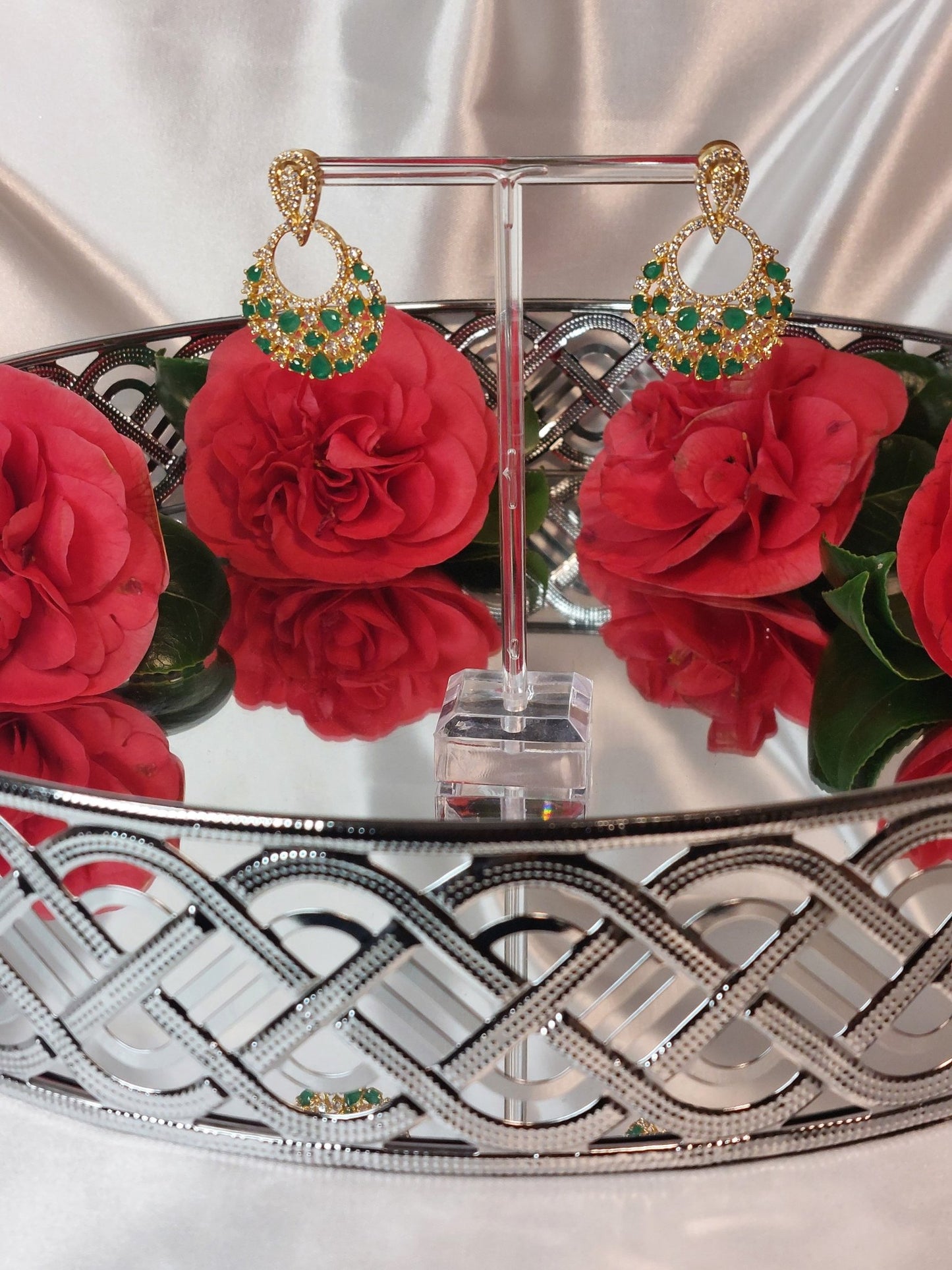 Gray Earrings 14
