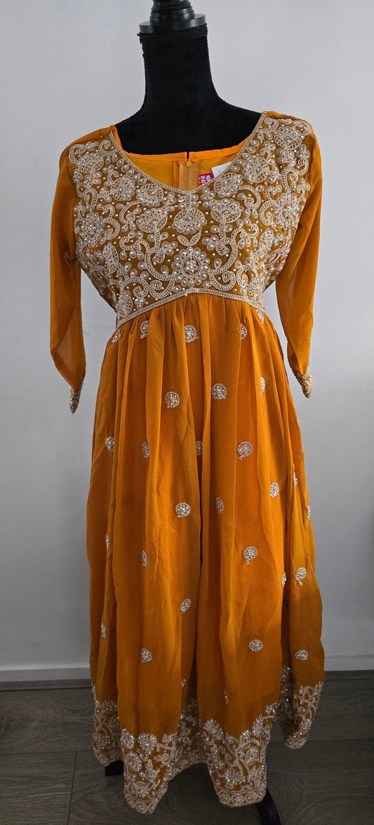 Saddle Brown Gown 01