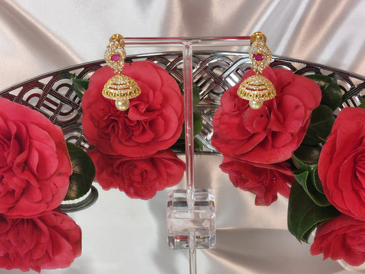 Brown Jhumkas 19