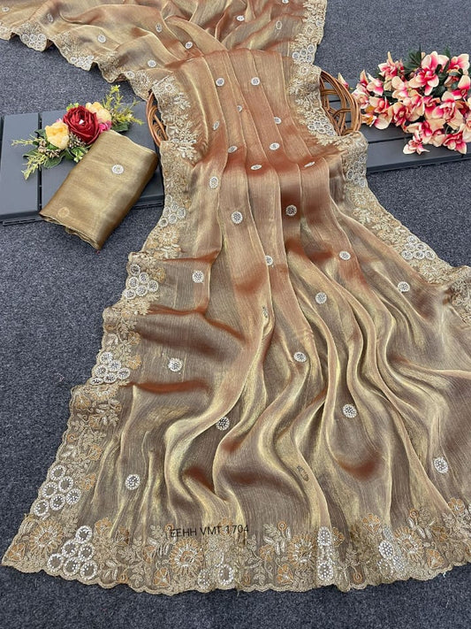 Lotus saree - AP Collections