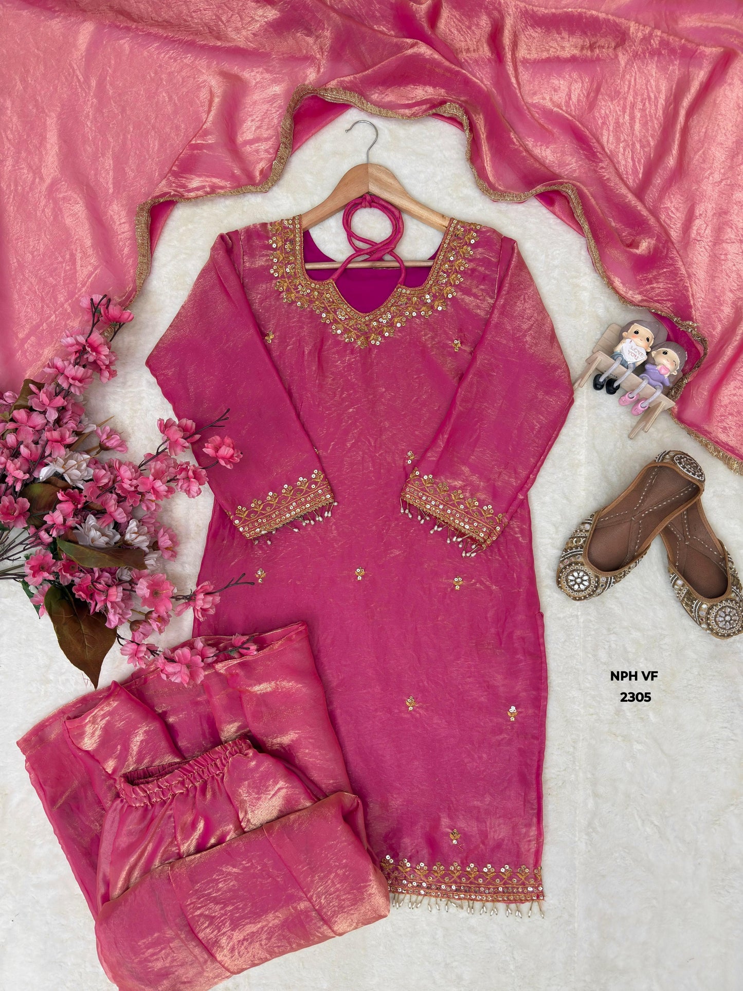 Kurti Plazzo Set
