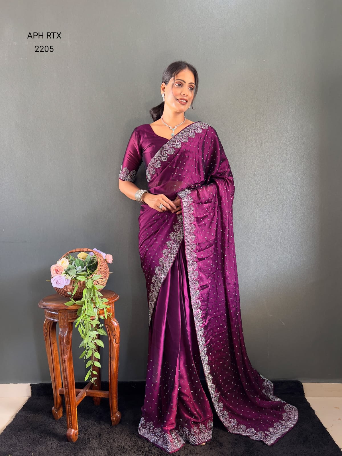 Rangoli Silk Ready To Wear Saree