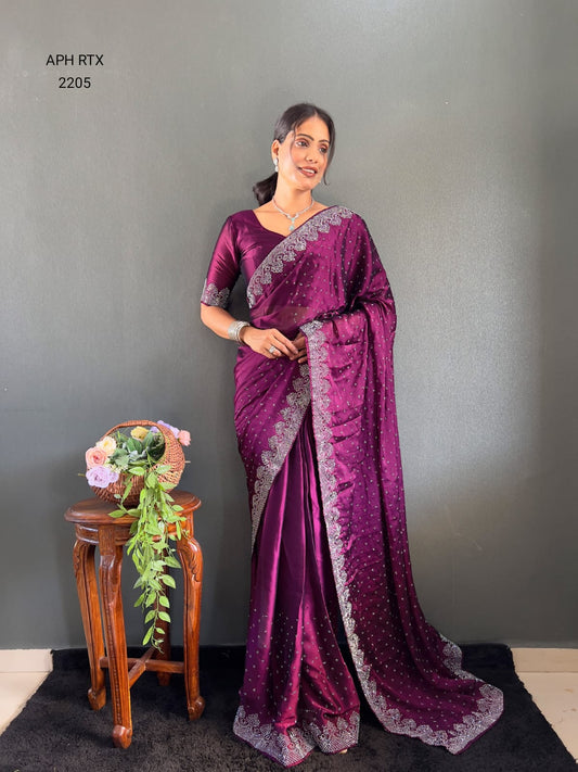 Rangoli Silk Ready To Wear Saree