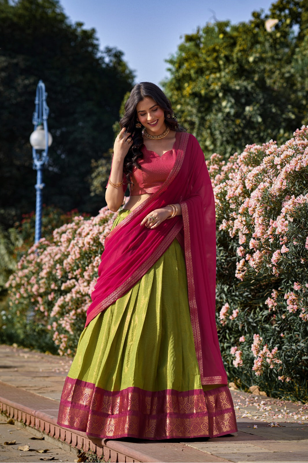 Mira Half saree 01