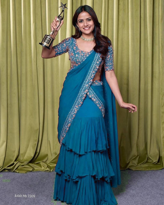 Lehenga saree 02