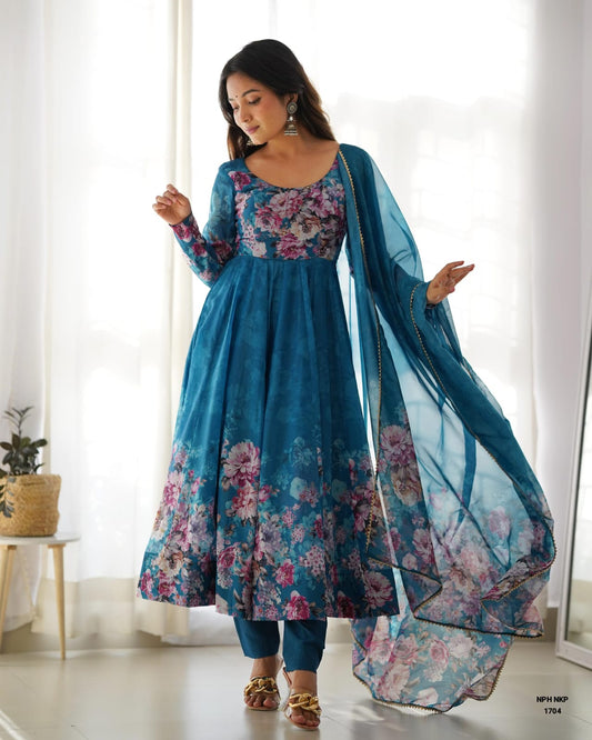 Floral Salwar - AP Collections