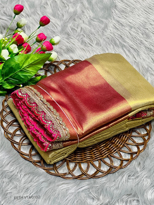 Gold Saree