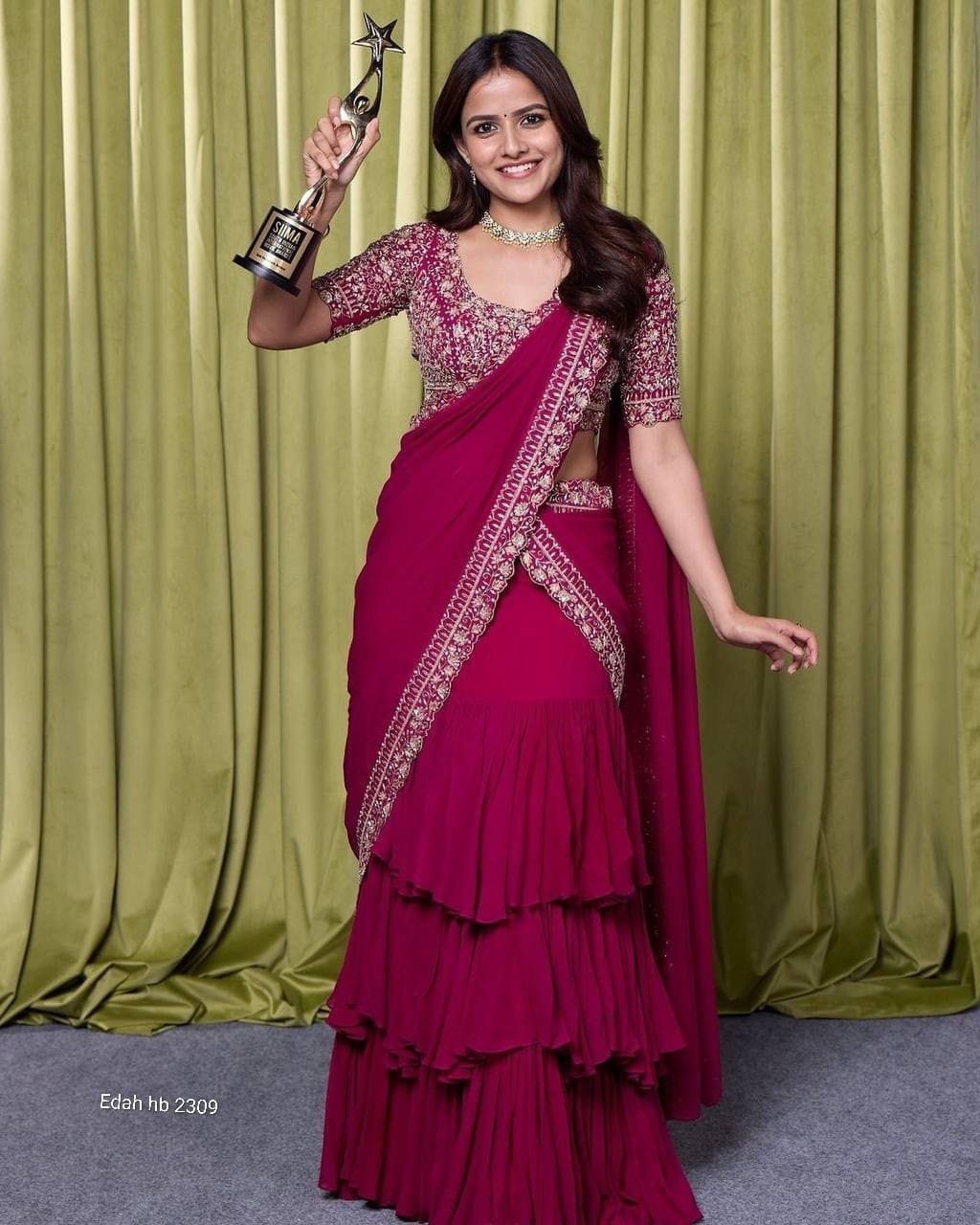 Lehenga saree 01