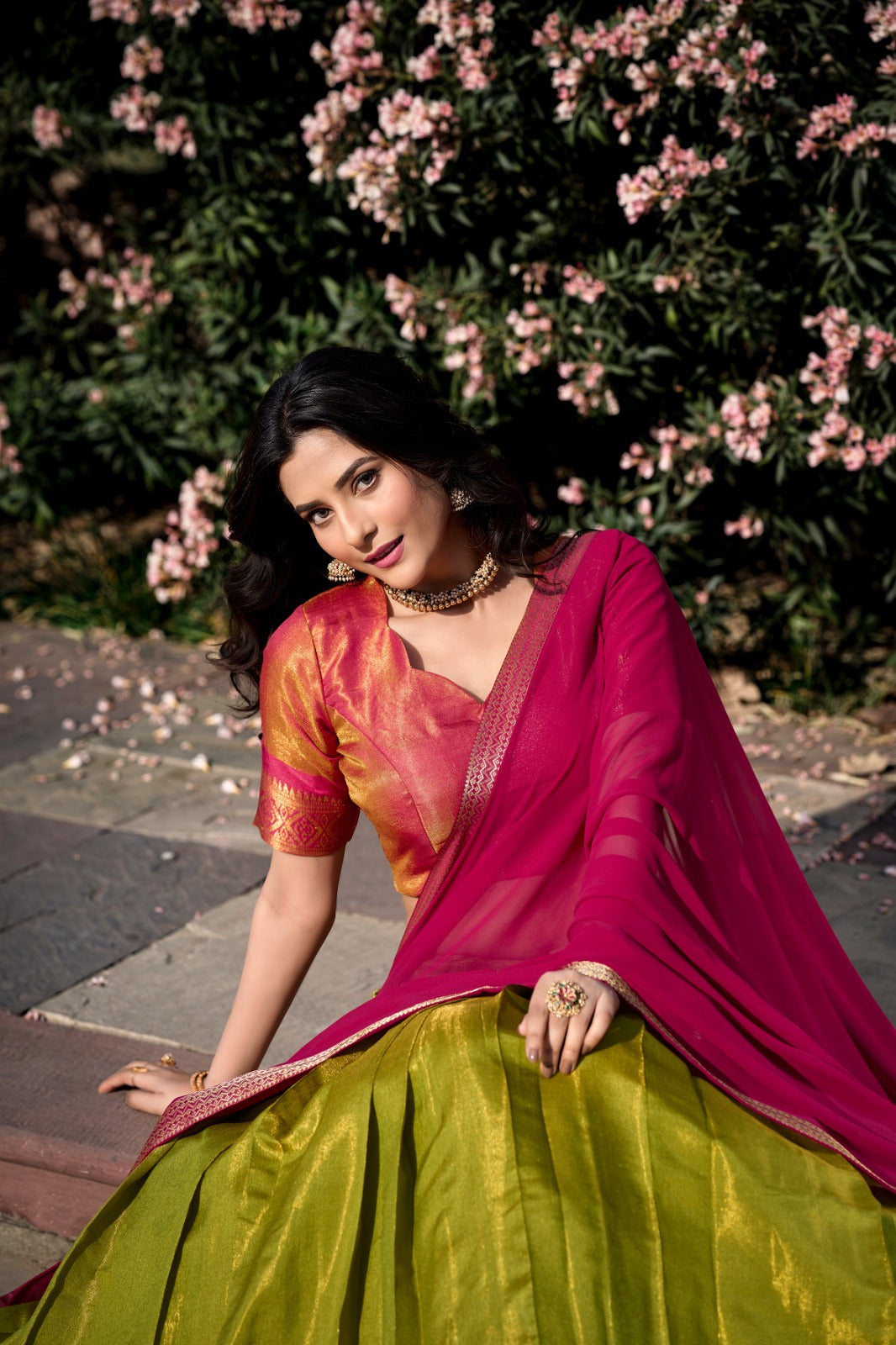 Mira Half saree 01