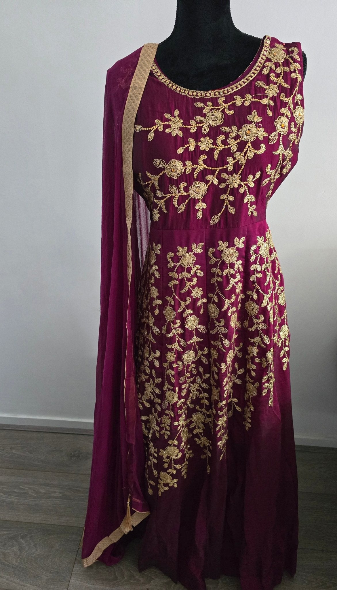 Dark Slate Gray Salwar