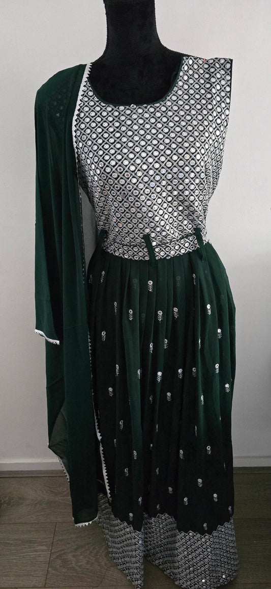 Gray Salwar